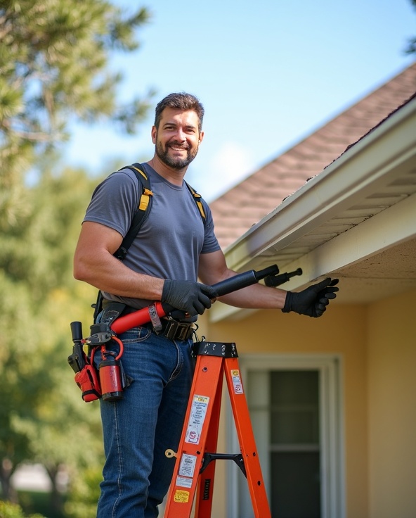 Residential Gutter Cleaning