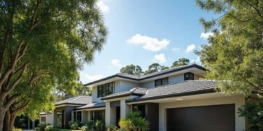 Clean, functional gutters on a home in Miami